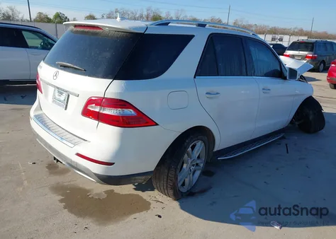 2014 Mercedes-Benz Ml 350 из США, поврежденный, VIN 4JGDA5JBXEA351782